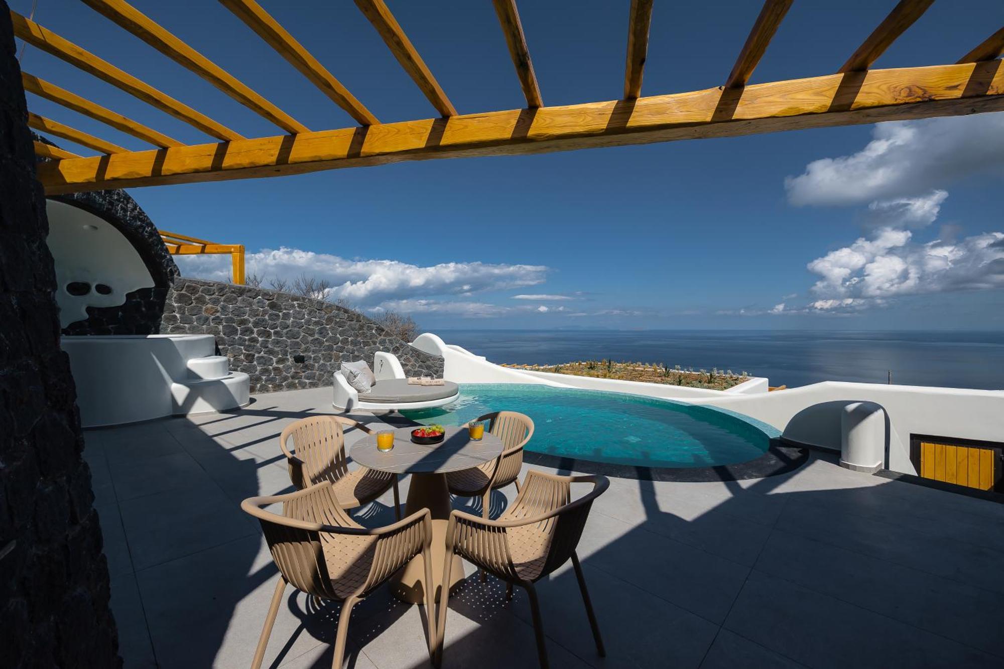 Secret Path Luxury Villas Imerovigli  Dış mekan fotoğraf