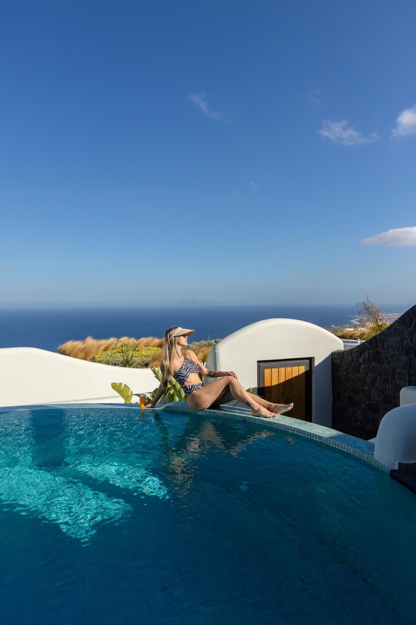 Secret Path Luxury Villas Imerovigli  Dış mekan fotoğraf